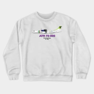 Avions de Transport Régional 72-500 - Sverigeflyg Crewneck Sweatshirt